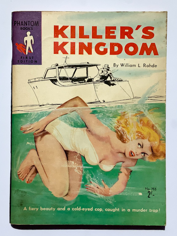 KILLERS KINGDOM Australian pulp fiction crime book 1957